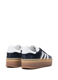 adidas originals sneaker womangazelle bold w - ie0876 negbás ftwbla ftwbla