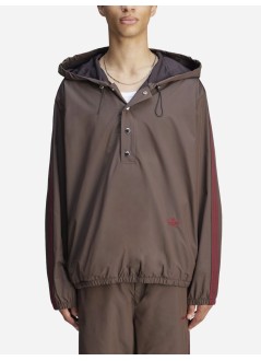 adidas originals sweater manwb nylon anorak - jj2929 nbrown