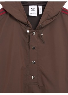 adidas originals sweater manwb nylon anorak - jj2929 nbrown