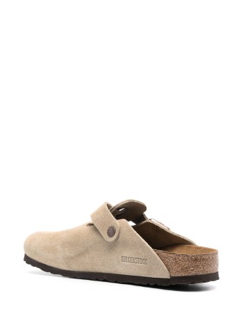birkenstock zueco hombre boston sfb - 560773 taupe 2
