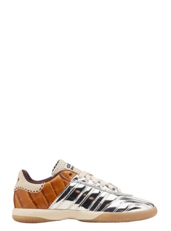 adidas originals sneaker womanwb mn samba metallic - ih5777 silvmt silvmt easyel