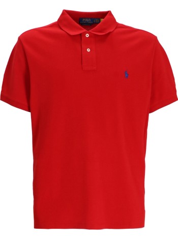 polo ralph lauren polo hombre sskccmslm1-short sleeve-knit - 710680784392 martin red c7284