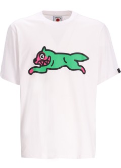 icecream t-shirt manrunning dog t-shirt - ic24351 white
