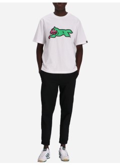 icecream t-shirt manrunning dog t-shirt - ic24351 white