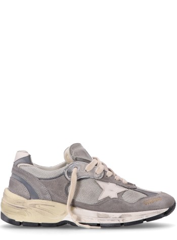 golden goose sneaker womanrunning dad net upper suede toe and spur leather star - gwf00558f00494460379 60379