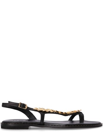 kotris sandals sandal womanolive leaves - k870 black