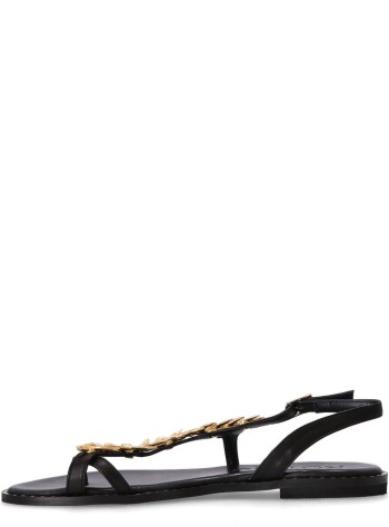 kotris sandals sandal womanolive leaves - k870 black 2