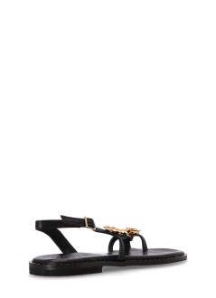 kotris sandals sandalia mujer olive leaves - k870 black