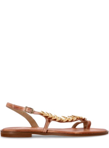 kotris sandals sandal womanolive leaves - k870 natural