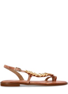 kotris sandals sandalia mujer olive leaves - k870 natural