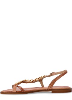 kotris sandals sandalia mujer olive leaves - k870 natural