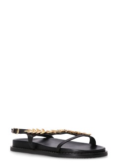 kotris sandals sandal womanolive leaves - 14870 black