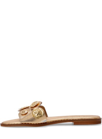 kotris sandals sandalia mujer vachetta sandals - 04856 gold 2