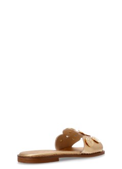 kotris sandals sandalia mujer vachetta sandals - 04856 gold