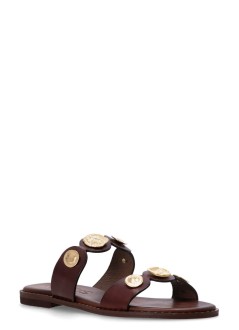 kotris sandals sandalia mujer vachetta double coins - 04857 choco