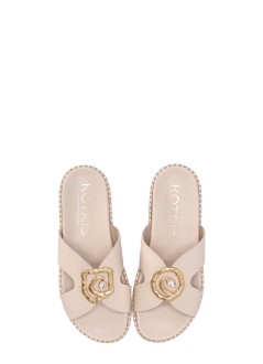 kotris sandals sandal womanfusbett calliope - 14580d cream