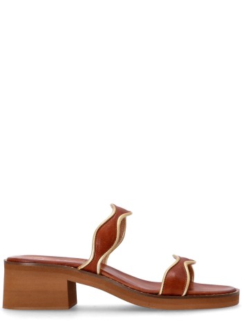 kotris sandals sandal womaneasy heel kymata - 15027 caramel