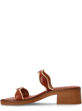 kotris sandals sandal womaneasy heel kymata - 15027 caramel 2