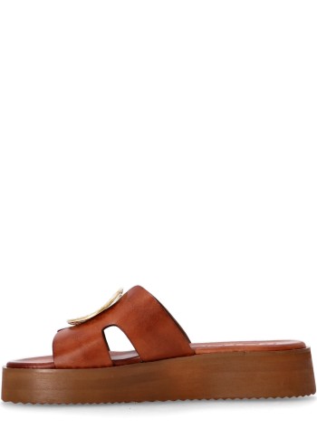 kotris sandals sandalia mujer platform faistos - 18630d caramel 2
