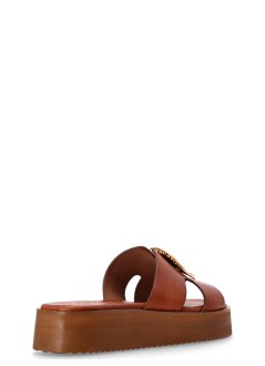 kotris sandals sandalia mujer platform faistos - 18630d caramel