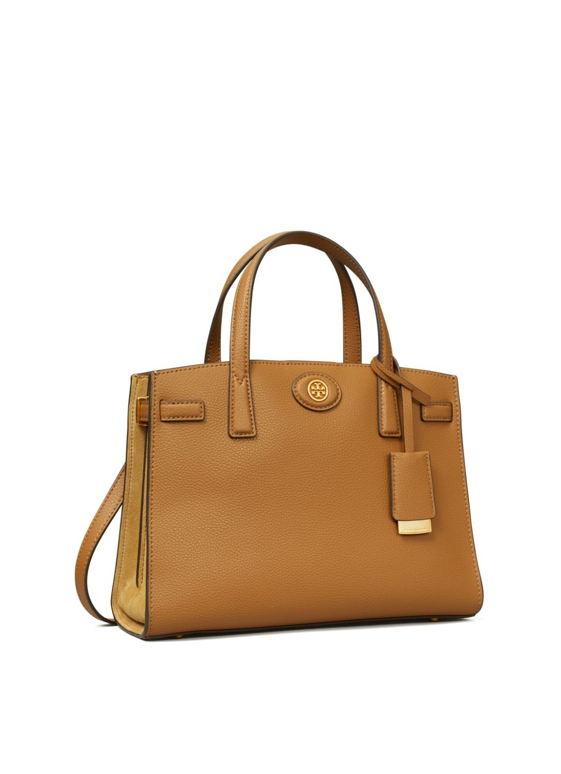 tory burch handbag womanrobinson pebbled small satchel 152752202 202 Talla T U