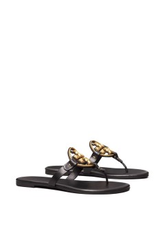 tory burch sandalia mujer metal miller soft - 136593006 006