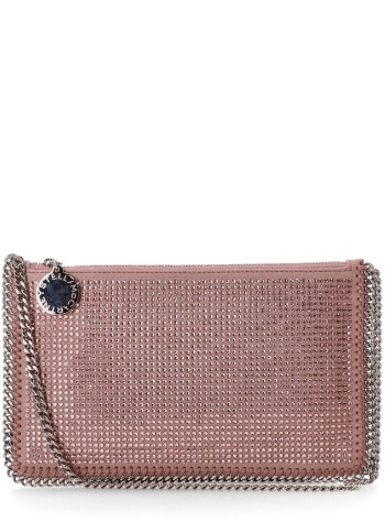stella mccartney handbag womanpochette accessoir all over crystal hotfix - 7p0076wp0496 5762