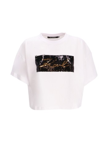 Reversible Sequins T-shirt