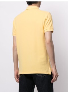 polo ralph lauren polo mansskccmslm1-short sleeve-knit - 710782592021 corn yellow c6103