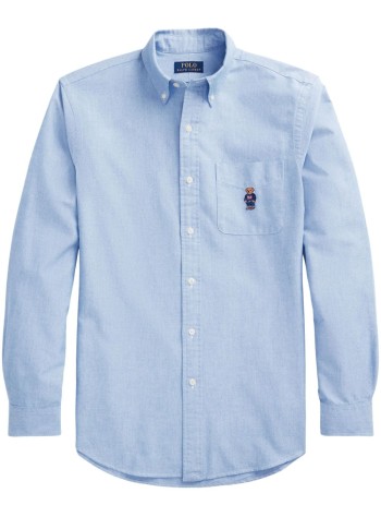 polo ralph lauren camiseria hombre cubdbrpks-long sleeve-sport shirt - 710928917001 6220 bsr blue