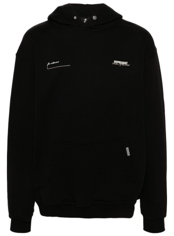 represent sudadera hombre patron of the club hoodie - mlm4270 black