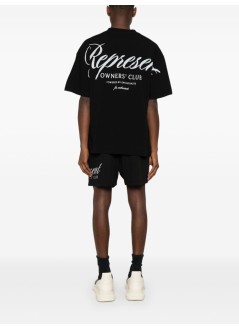 represent t-shirt manrepresent owners club script t-shirt - ocm41201 black
