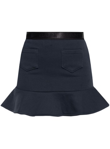 ganni skirt womanheavy fleece mini skirt - t4074 683
