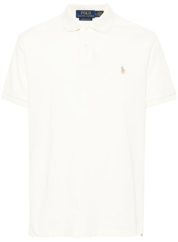 polo ralph lauren polo hombre sskccmslm1-short sleeve-knit - 710680784372 parchment cream c8634
