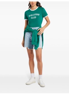 sporty & rich top womanwellness club ringer tee - to073516010gr03 3710