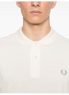 comme des garçons shirt polo manmens t-shirt knit - fnt501bw24 ecru