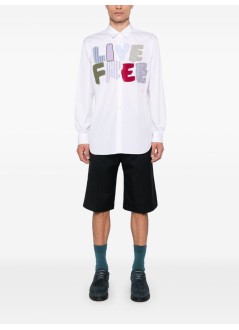comme des garçons shirt shirt manmens shirt woven - fnb036w24 white