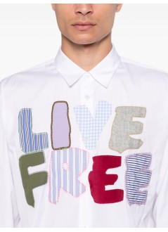 comme des garçons shirt shirt manmens shirt woven - fnb036w24 white