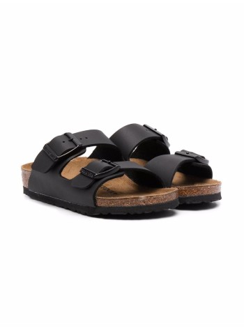 birkenstock sandal manarizona kids bf black - 555123 black