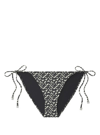 Printed String Bikini Bottom