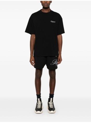 represent short pant manrepresent owners club script mesh shorts - ocm41247 black 2