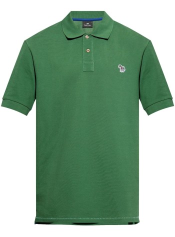 Mens Reg Fit Ss Polo Shirt Zebra