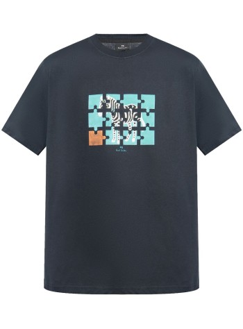 ps camiseta hombre mens reg fit t shirt jigsaw zebra - m2r011rpp5079 49