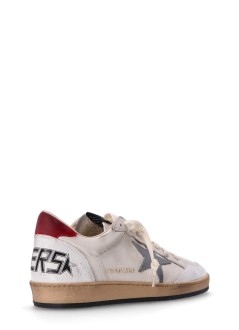 golden goose sneaker hombre ball star nappa upper suede toe and spur leather star nabuk - gmf00117f006777 12155