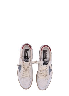 golden goose sneaker hombre ball star nappa upper suede toe and spur leather star nabuk - gmf00117f006777 12155