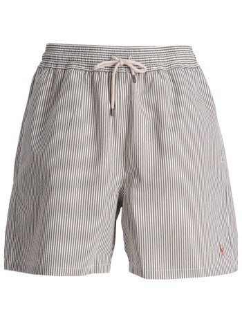 polo ralph lauren bermuda hombre traveler-mid-trunk - 710957784002 new olive seersucker