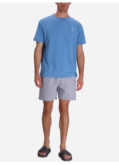 polo ralph lauren bermuda hombre traveler-mid-trunk - 710957784001 cruise royal seersucker
