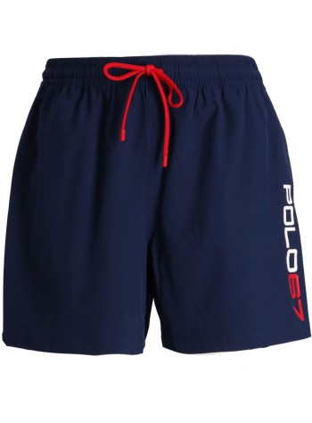 polo ralph lauren bermuda hombre traveler-mid-trunk - 710958076001 newport navy w polo 67
