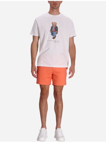 polo ralph lauren short pant mancfprepsters-flat-short - 710644995061 deep mango 2