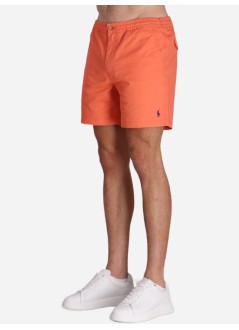 polo ralph lauren short pant mancfprepsters-flat-short - 710644995061 deep mango